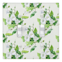 Flor blanca entrelazada