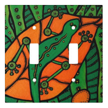 Lagarto verde del Gecko