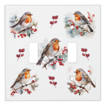 Navidades de Red Robin Holly