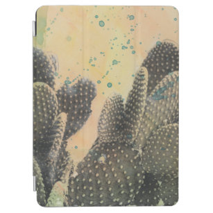 Cubierta Para iPad Air Desert Cactus   Placa verde
