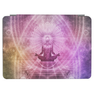 Cubierta Para iPad Air Meditación espiritual del yoga Zen Colorful
