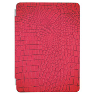 Cubierta Para iPad Air Tapa protectora para iPad de textura de cuero rojo
