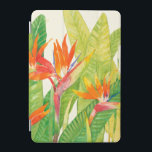 Cubierta Para iPad Mini Ave del paraíso tropical de las flores el |<br><div class="desc">Artista tropical de las flores 2 de la acuarela: Tim OToole</div>