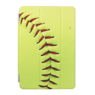 Cubierta Para iPad Mini Bola amarilla del softball