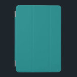 Cubierta Para iPad Mini Color sólido Verde azulado<br><div class="desc">Fondo de color sólido verde azulado. Coordine sus colores.</div>