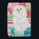 Cubierta Para iPad Mini Della Rosa Maltese<br><div class="desc">Animales</div>