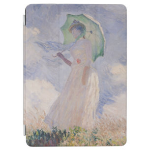 Cubierta Para iPad Air Mujer de Claude Monet el   con el parasol dado