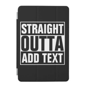 Cubierta Para iPad Mini OUTTA DIRECTA - agrega tu texto aquí/crea el propi
