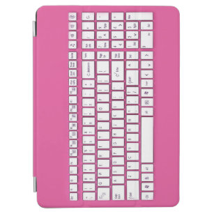 Cubierta Para iPad Air Teclado de ordenador rosado