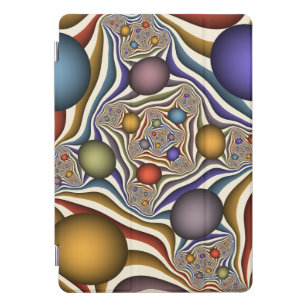 Cubierta Para iPad Pro Arte Fractal abstracto, colorido, moderno