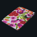 Cubierta Para iPad Pro Boda de Flores de color de color crudo y negro<br><div class="desc">encuadernador</div>
