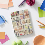 Cubierta Para iPad Pro Collage de fotos único personalizado<br><div class="desc">Uno de los casos únicos especiales de Ricaso - añade 20 fotos/imágenes a este funda de personalizable</div>