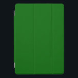 Cubierta Para iPad Pro Color sólido verde oscuro<br><div class="desc">Fondo de color sólido verde oscuro. Coordine sus colores.</div>