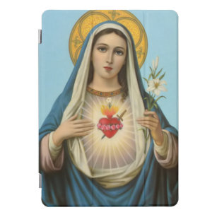 Cubierta Para iPad Pro Corazón de María Nuestra Señora Santa María Madre 