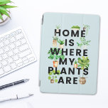 Cubierta Para iPad Pro Cotización de huertos de acuarela<br><div class="desc">Proteja su iPad Air con estilo con nuestra cobertura de presupuesto de acuarela para huertos de agua! Incluye el dicho "el hogar es donde están mis plantas" —adecuado para los entusiastas de la jardinería expertos en tecnología.</div>