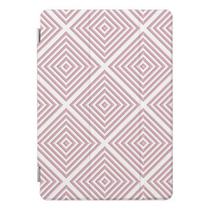 Cubierta Para iPad Pro Cuadrados geométricos rosados
