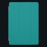 Cubierta Para iPad Pro Cyan negro sólido verde azulado<br><div class="desc">Diseño verde azulado cyan oscuro de color sólido.</div>