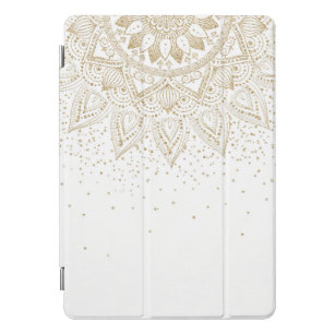 Cubierta Para iPad Pro Elegante diseño de puntos dorados de Mandala