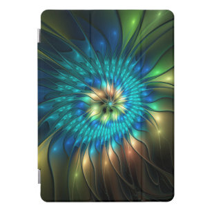Cubierta Para iPad Pro Flor de fantasía luminosa, fragancia abstracta col