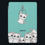 Cubierta Para iPad Pro Grabador de gatitos de arcade personalizado<br><div class="desc">¡Qué suerte has tomado un gatito!</div>
