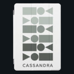 Cubierta Para iPad Pro Gris geométrico monocromo Minimalista personalizad<br><div class="desc">Proteja su iPad con estilo con esta elegante cubierta minimalista con un diseño geométrico moderno en tonos monocromos. Perfecto para los amantes de una estética limpia y contemporánea, esta cubierta de personalizable incluye una variedad de formas en un gradiente que va de la luz al gris oscuro, creando un estilo...</div>