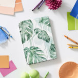 Cubierta Para iPad Pro Hoja partida de la palma tropical<br><div class="desc">" Parta la hoja II" por la tolerancia Popp. Ofrece una paleta silenciada del verdor tropical.</div>