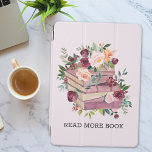 Cubierta Para iPad Pro Libro de acuarela y oferta de lectura de flores Su<br><div class="desc">Envuelve tu iPad en el encanto del conocimiento con nuestra Watercolor Book y Rosa Flower Reading Quote iPad Air Cover. Personalízalo y demuestre su amor por los libros,  perfecto para lectores,  bibliotecarios y amantes de los libros!</div>