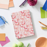 Cubierta Para iPad Pro Mariposas Acuarela Coral Rosa<br><div class="desc">Pintura de mariposa de color blanco y rosa coral.</div>