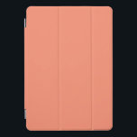 Cubierta Para iPad Pro Melocotón sólido<br><div class="desc">Diseño de melocotón de color sólido.</div>