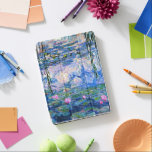 Cubierta Para iPad Pro Monet - Lilies de agua 1919<br><div class="desc">Claude Monet 1919 pintura,  Water Lilies (rosa)</div>