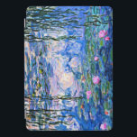 Cubierta Para iPad Pro Monet - Lilies de agua, 1919, arte fino<br><div class="desc">Famosa pintura de Claude Monet: Lilies de agua,  1919</div>