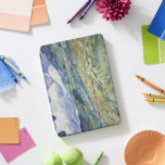 Cubierta Para iPad Pro Monograma del pintor de paisajes Vincent Van Gogh<br><div class="desc">Crea tu propia tipografía personalizado, personalizada y elegante de escritura falsa de oro, viajes / paisaje / naturaleza / amantes del arte vintage y la cubierta inteligente Van Gogh connoisseurs', iPad magnético que se dobla en múltiples posiciones y cuenta con interior de microfibra gris que ayuda a proteger tu pantalla,...</div>