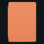 Cubierta Para iPad Pro Naranja de coral sólido<br><div class="desc">Diseño de naranja de coral sólido.</div>