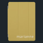 Cubierta Para iPad Pro Nombre personalizado de color sólido ocre corto<br><div class="desc">Cubierta para iPad Pro de color sólido ocre suave</div>