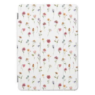Cubierta Para iPad Pro Patrón de flores silvestres de primavera acuática