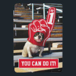 Cubierta Para iPad Pro Perro en la mano de espuma<br><div class="desc">¡Puedes hacerlo! | Avanti,  la marca de humor global ha estado entreteniendo al mundo con sus tarjetas de felicitación Feel Good Funny durante más de 40 años. Nuestros personajes viven la vida al máximo y celebran el humor en la vida cotidiana.</div>