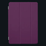 Cubierta Para iPad Pro Púrpura de ciruela oscura sólida<br><div class="desc">Diseño púrpura de ciruela oscura de color sólido.</div>