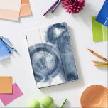 Cubierta Para iPad Pro Quasares - Círculos Azules Inky<br><div class="desc">Quasares IV de Ethan Harper. Diseño que utiliza tonos azules para crear formas circulares abstractas.</div>