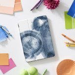 Cubierta Para iPad Pro Quasares - Círculos Azules Inky<br><div class="desc">Quasares IV de Ethan Harper. Diseño que utiliza tonos azules para crear formas circulares abstractas.</div>