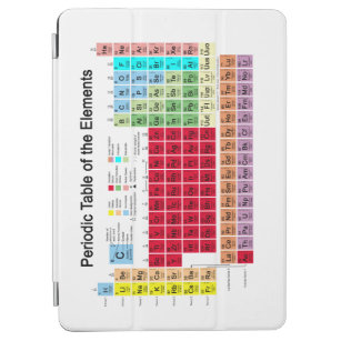 Cubierta De iPad Air Tabla periódica de los elementos
