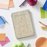 Cubierta Para iPad Pro Todo sobre el juego - Béisbol<br><div class="desc">All About the Game I" por Ethan Harper. Presenta un diseño similar a un plano de los elementos de béisbol.</div>