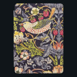 Cubierta Para iPad Pro William Morris Strawberry Thief Floral Art Nouveau<br><div class="desc">William Morris Strawberry Thief Floral Art Nouveau Watercolor Painting Strawberry Thief es uno de los diseños repetitivos más populares para textiles de William Morris. Toma como tema los brotes que Morris encontró robando fruta en su huerto de su casa de campo, Kelmscott Manor, en Oxfordshire. William Morris era un diseñador...</div>