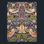 Cubierta Para iPad Pro William Morris Strawberry Thief Floral Art Nouveau<br><div class="desc">William Morris Strawberry Thief Floral Art Nouveau Watercolor Painting Strawberry Thief es uno de los diseños repetitivos más populares para textiles de William Morris. Toma como tema los brotes que Morris encontró robando fruta en su huerto de su casa de campo, Kelmscott Manor, en Oxfordshire. William Morris era un diseñador...</div>