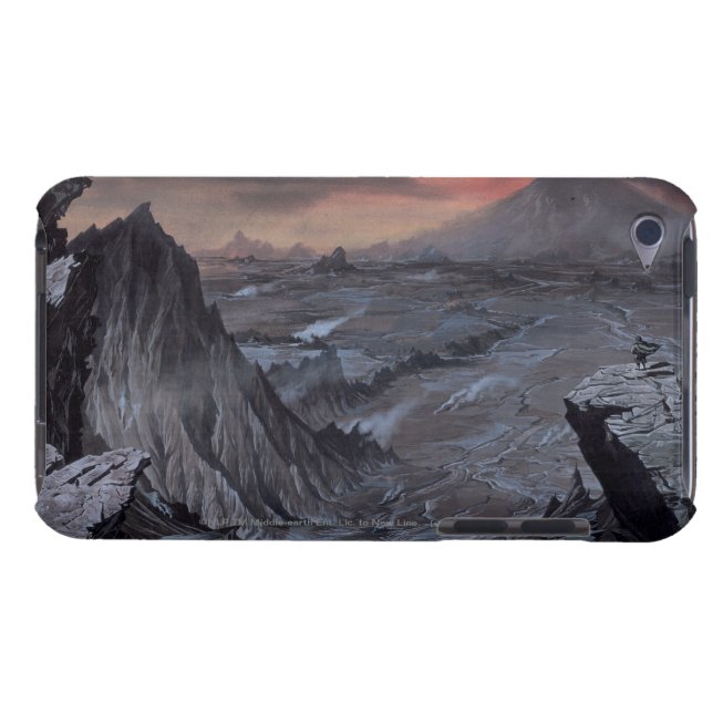 Cubierta Para iPod De Barely There Monte Doom (Reverso Horizontal)