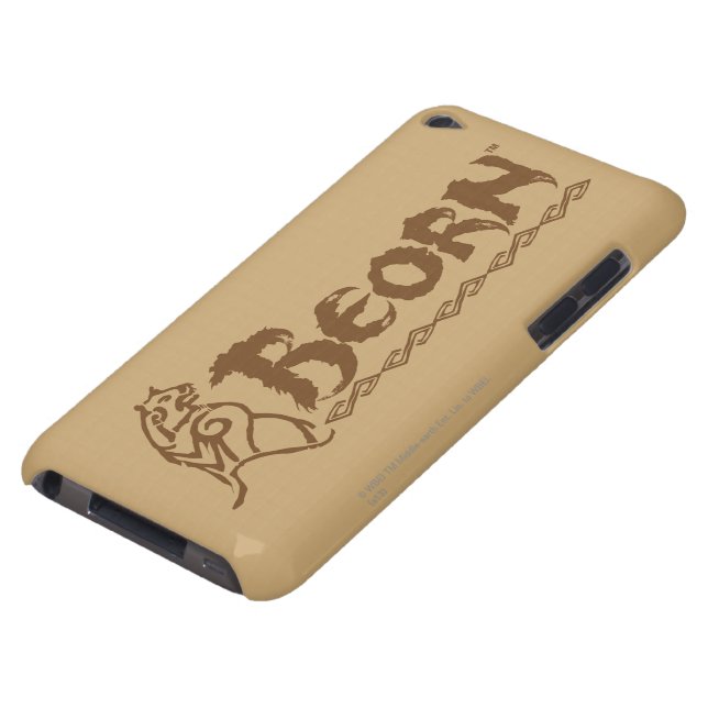 Cubierta Para iPod De Barely There Nombre del oso BEORN™ (Abajo)