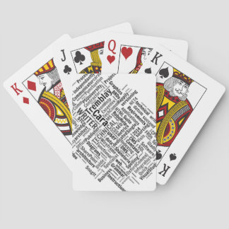 Cubierta para jugar cartas
