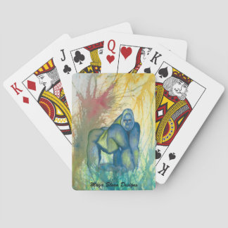 Cubierta para jugar cartas con arte original de go