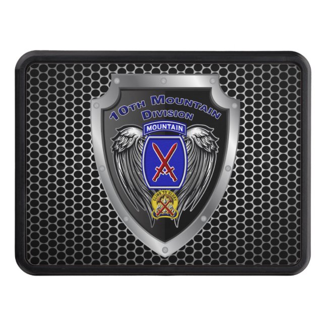 Cubierta Para Remolque 10ª División de Montaña "Escala a la Gloria" Hitch (Anverso)