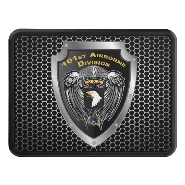 Cubierta Para Remolque 101ª División Aérea "Águilas gritando" Hitch  (Anverso)