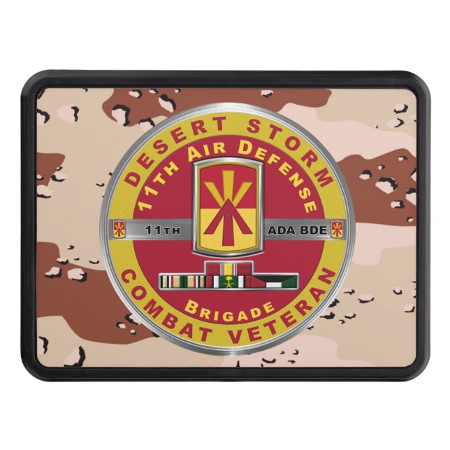 Cubierta Para Remolque 11.ª Brigada de Defensa Aérea Tormenta del Desiert (Anverso)